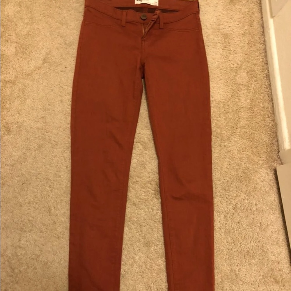 RSQ Low rise rust jeggings